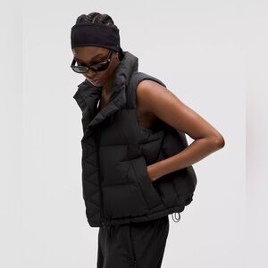 Lululemon Black Wunder Puff Vest